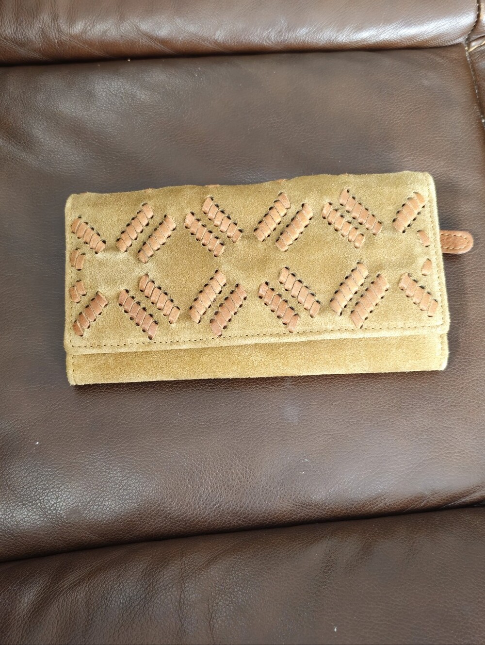 Suede Leather Wallet